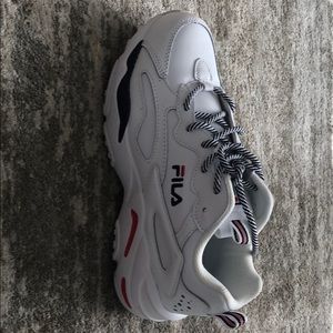 Fila white sneakers